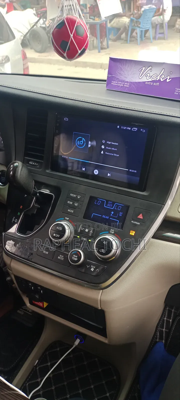 Toyota Sienna 2015 to 2021 Android Player