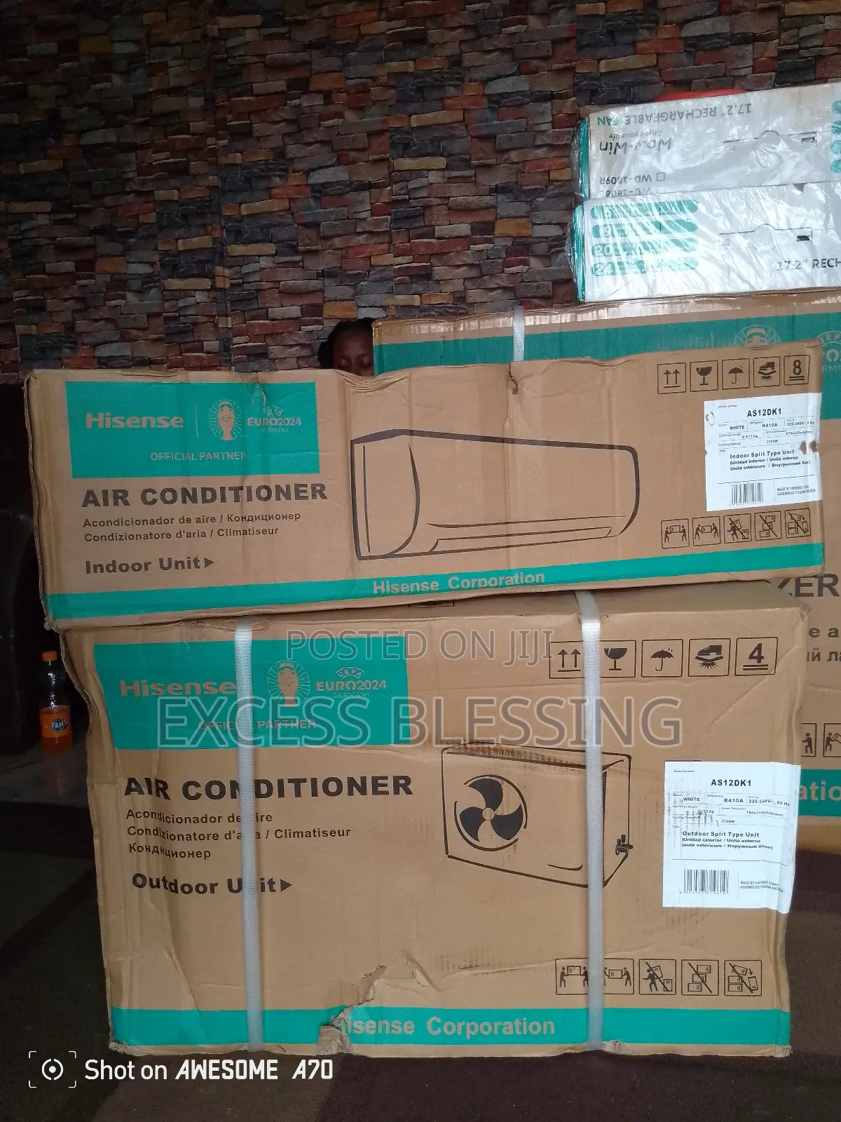 Brand New Hisense Inverter 1.5hp Ac_as12dk1