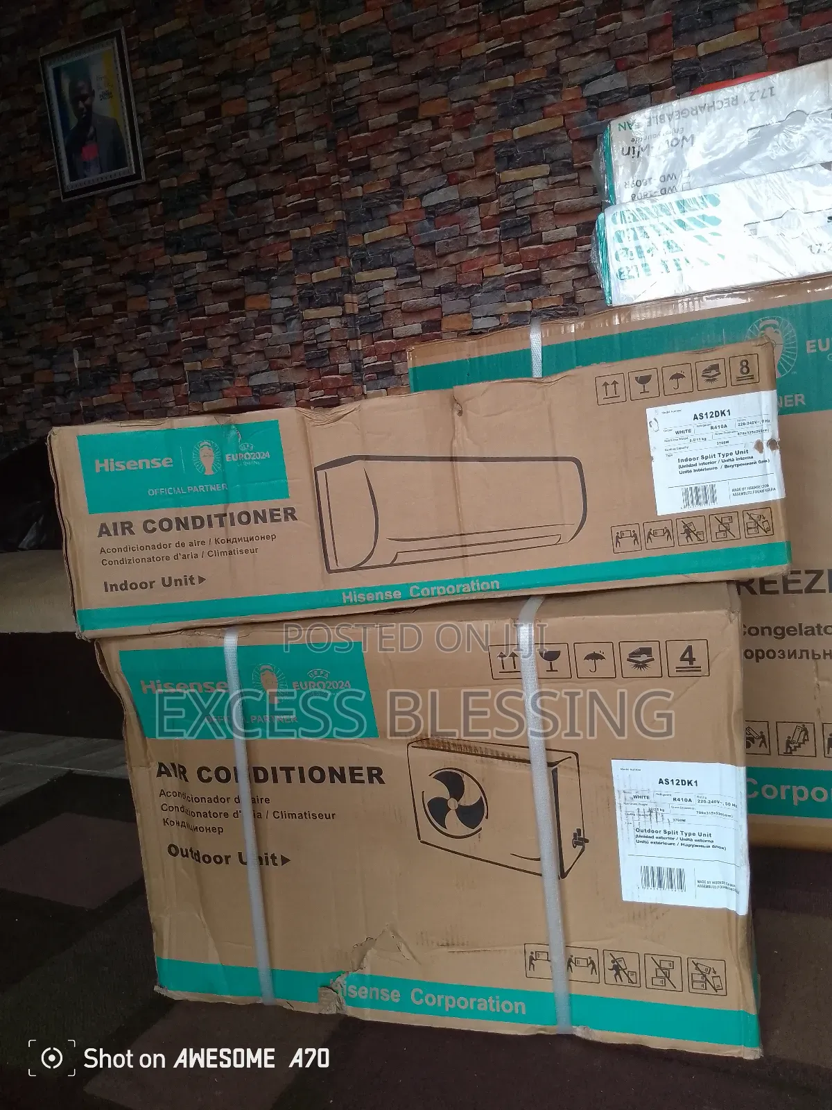 Original Hisense 1.5hp Inverter Ac-as12dk1