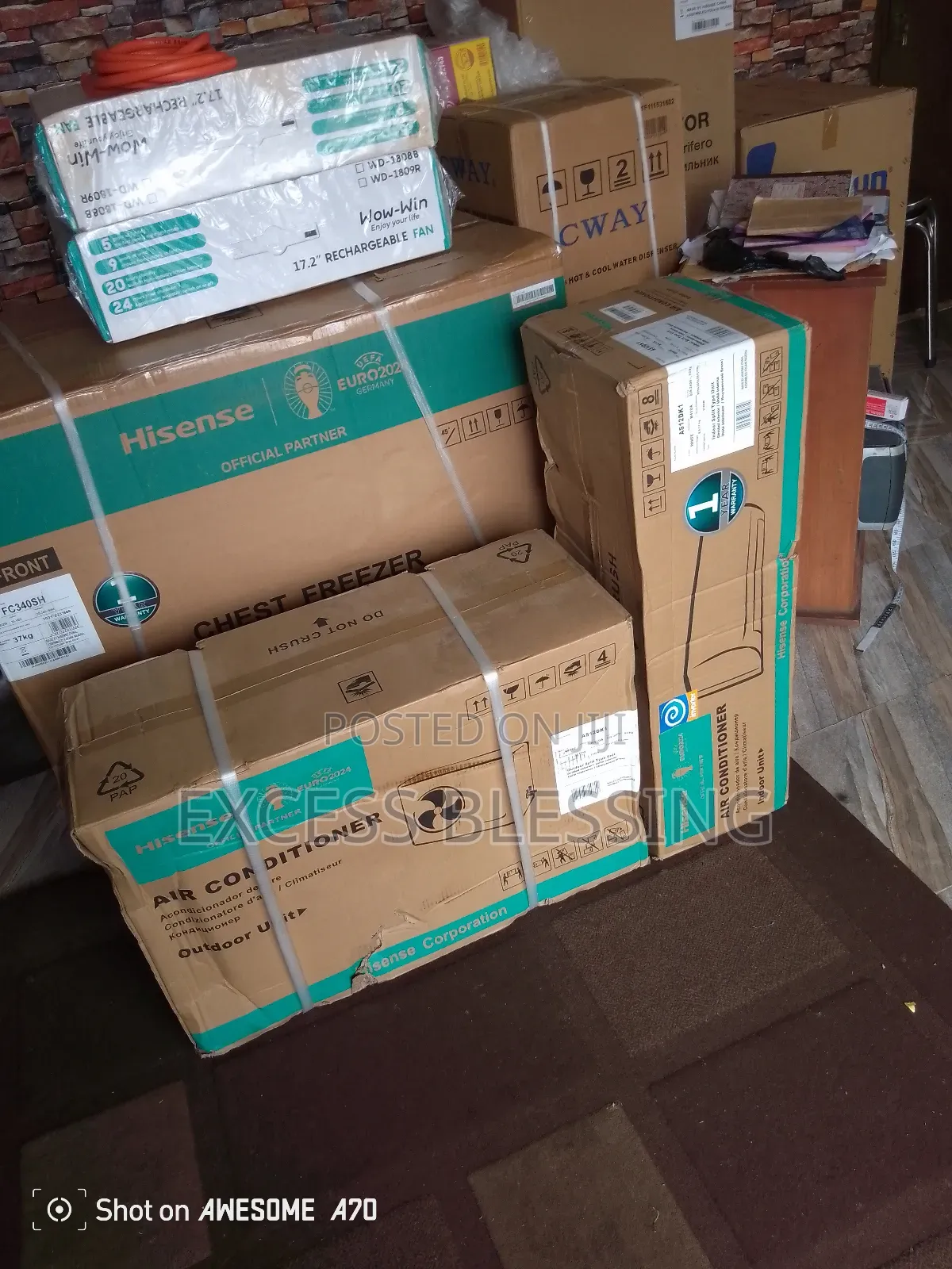Original Hisense 1.5 Horse Power Inverter Ac-as12dk1