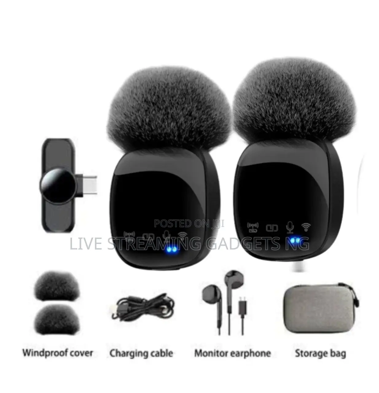 R8 Professional Wireless Lapel Microphone