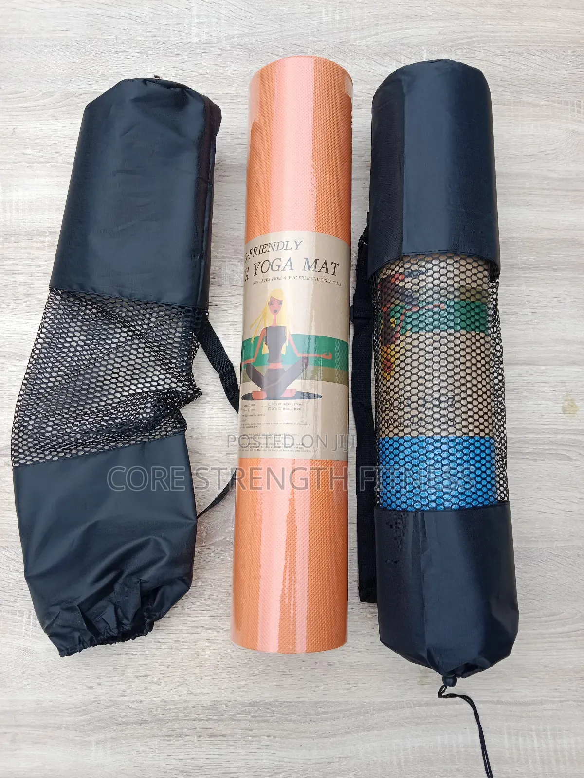 Eco-friendly Exercise Gym / Yoga Mats (With Carrier Bags)