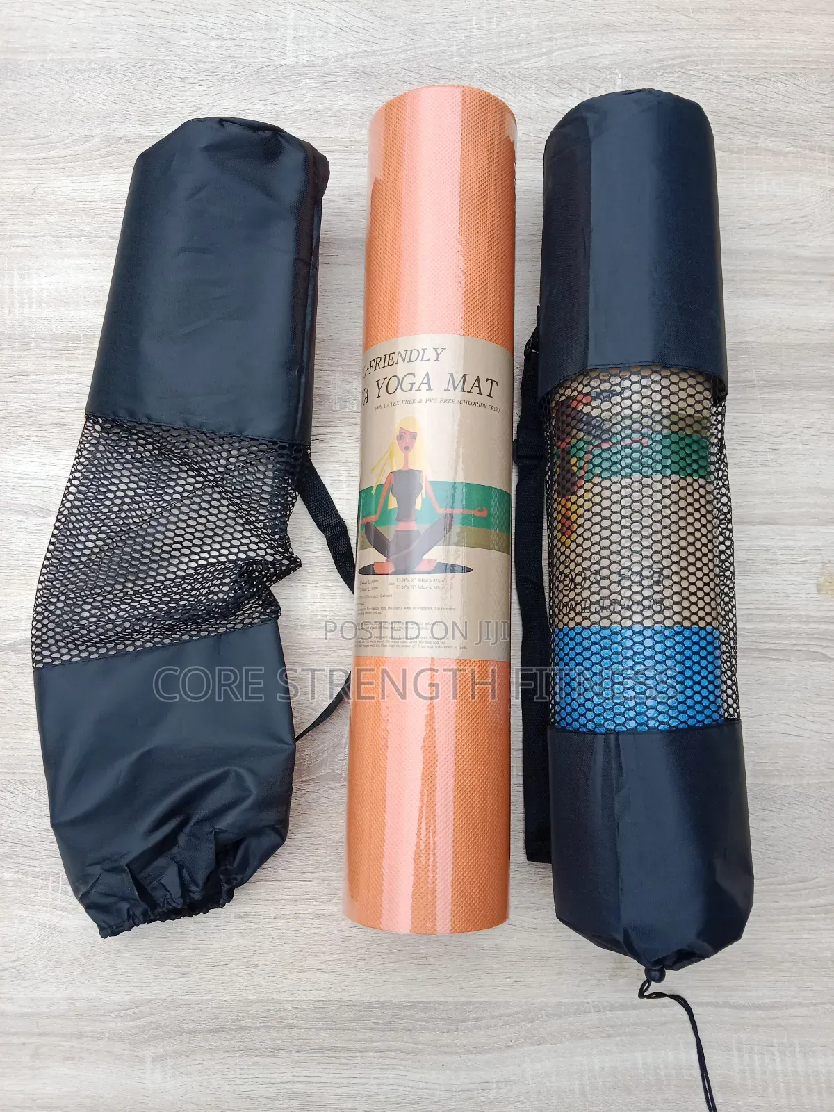 Eco-friendly Exercise Gym / Yoga Mats (With Carrier Bags)