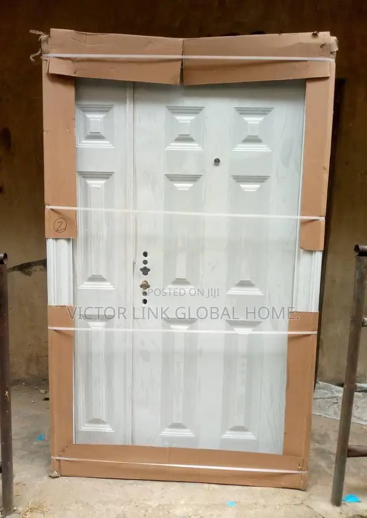 4ft White Steel Door