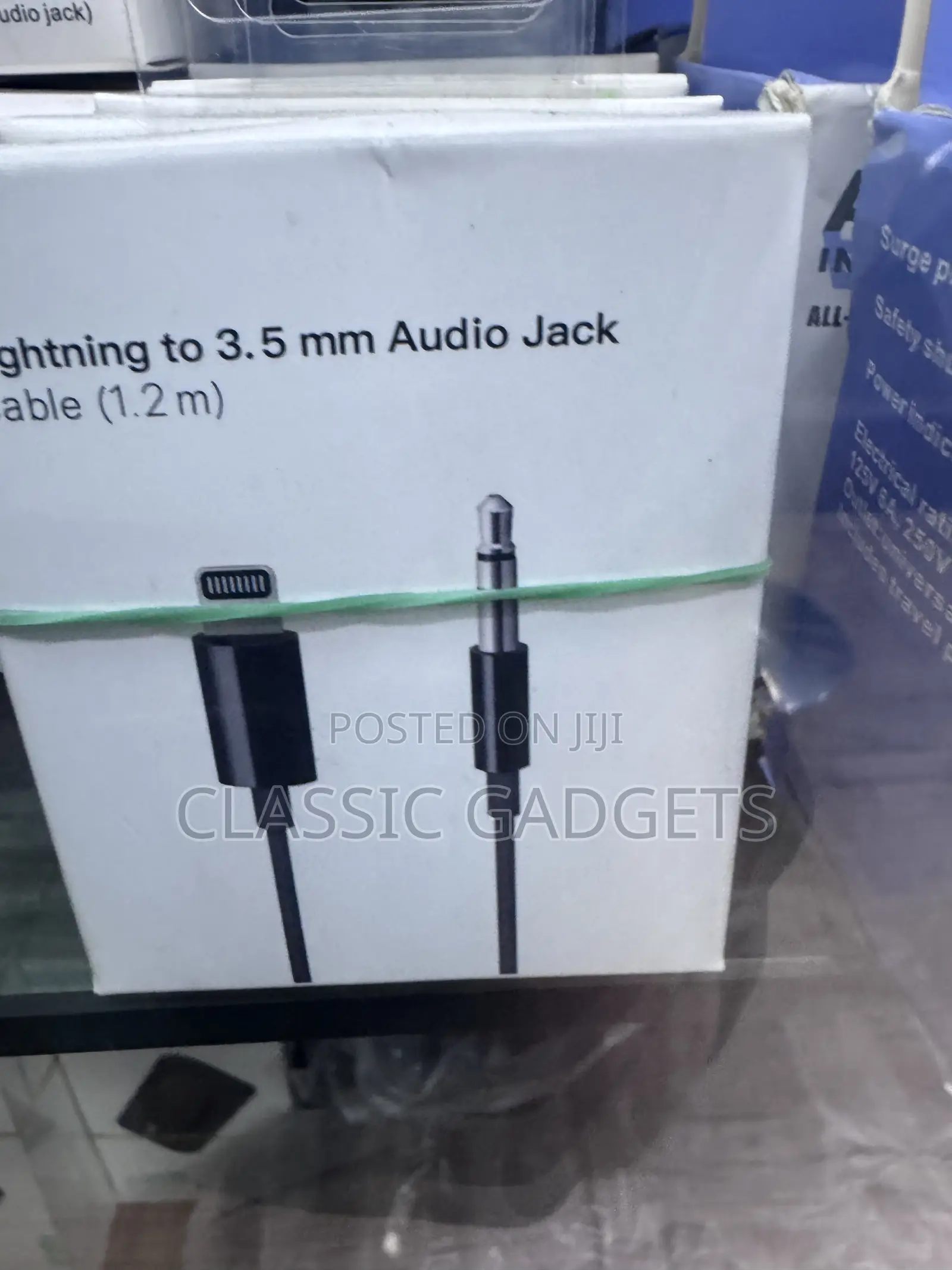 Apple Lightning to 3.5mm Audio Jack 1m Cable