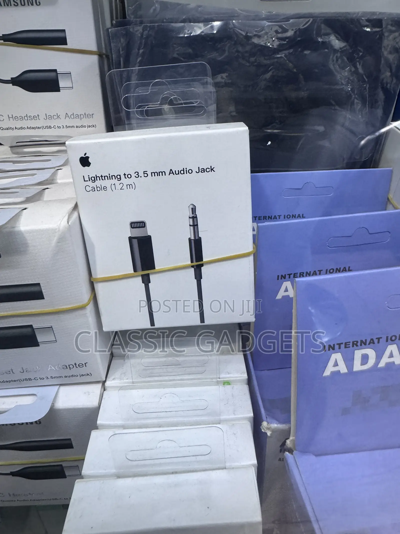 Apple Lightning to 3.5mm Audio Jack 1m Cable