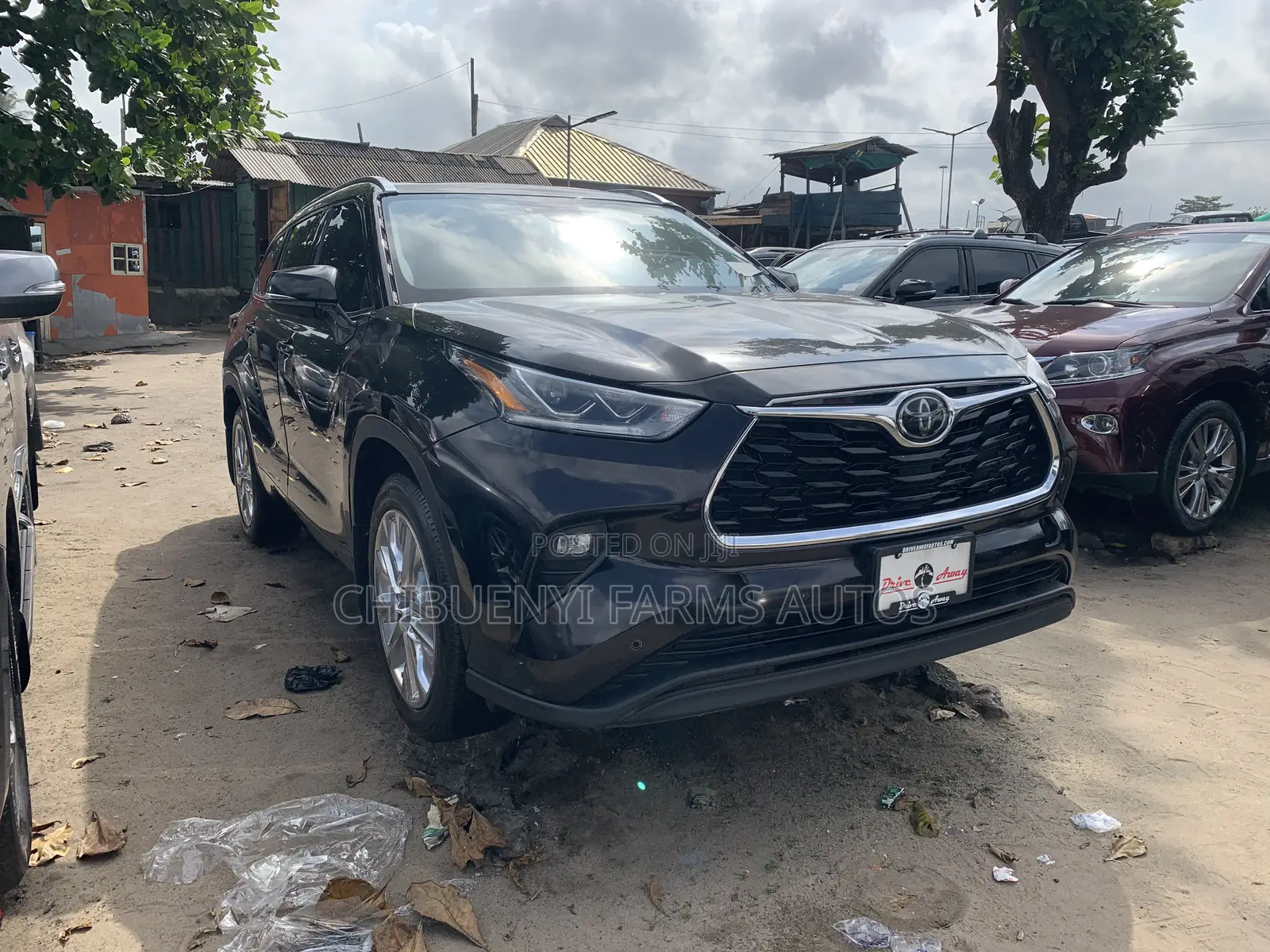 Toyota Highlander Limited 2021 Matt Black