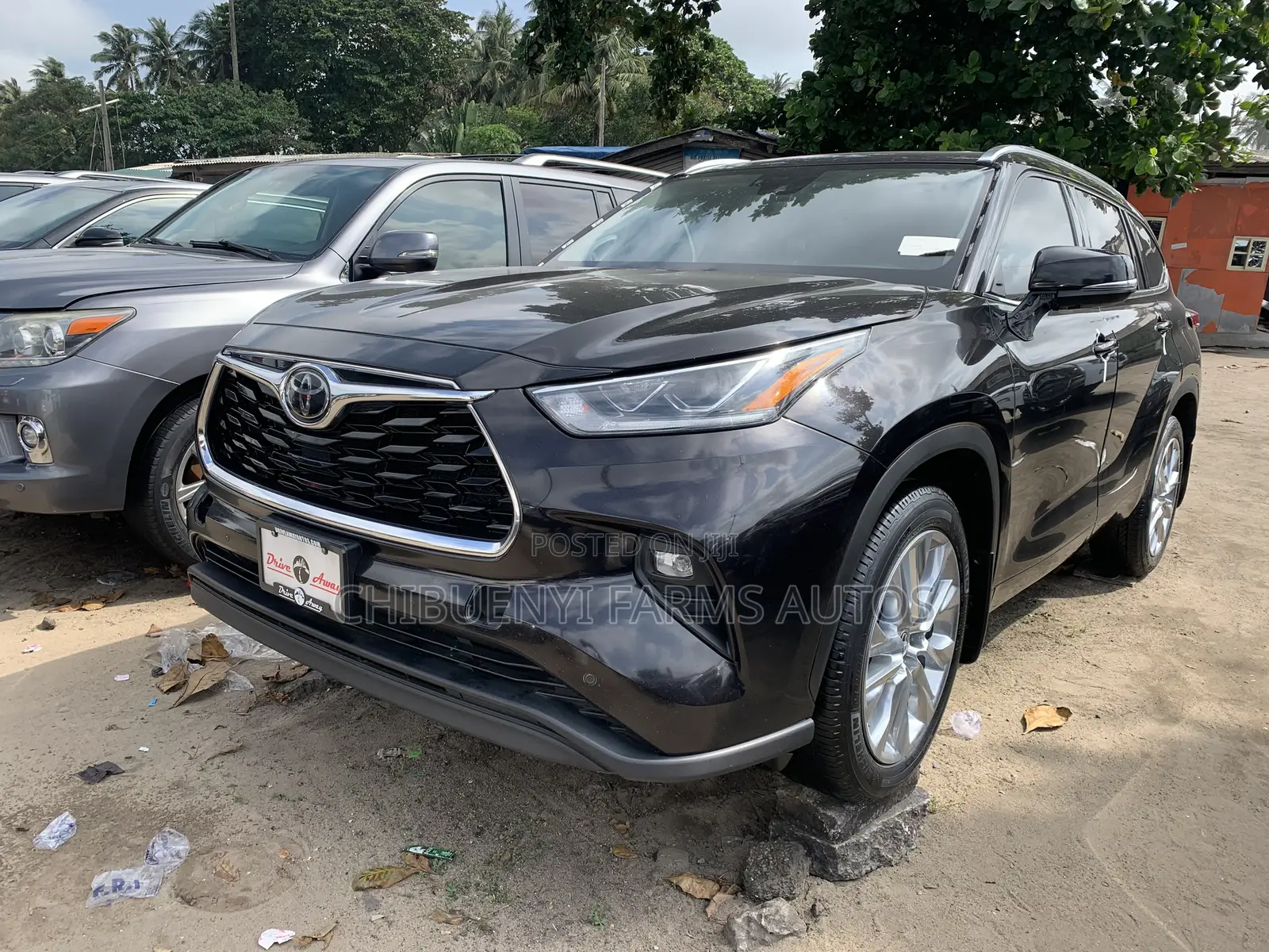 Toyota Highlander Limited 2021 Matt Black