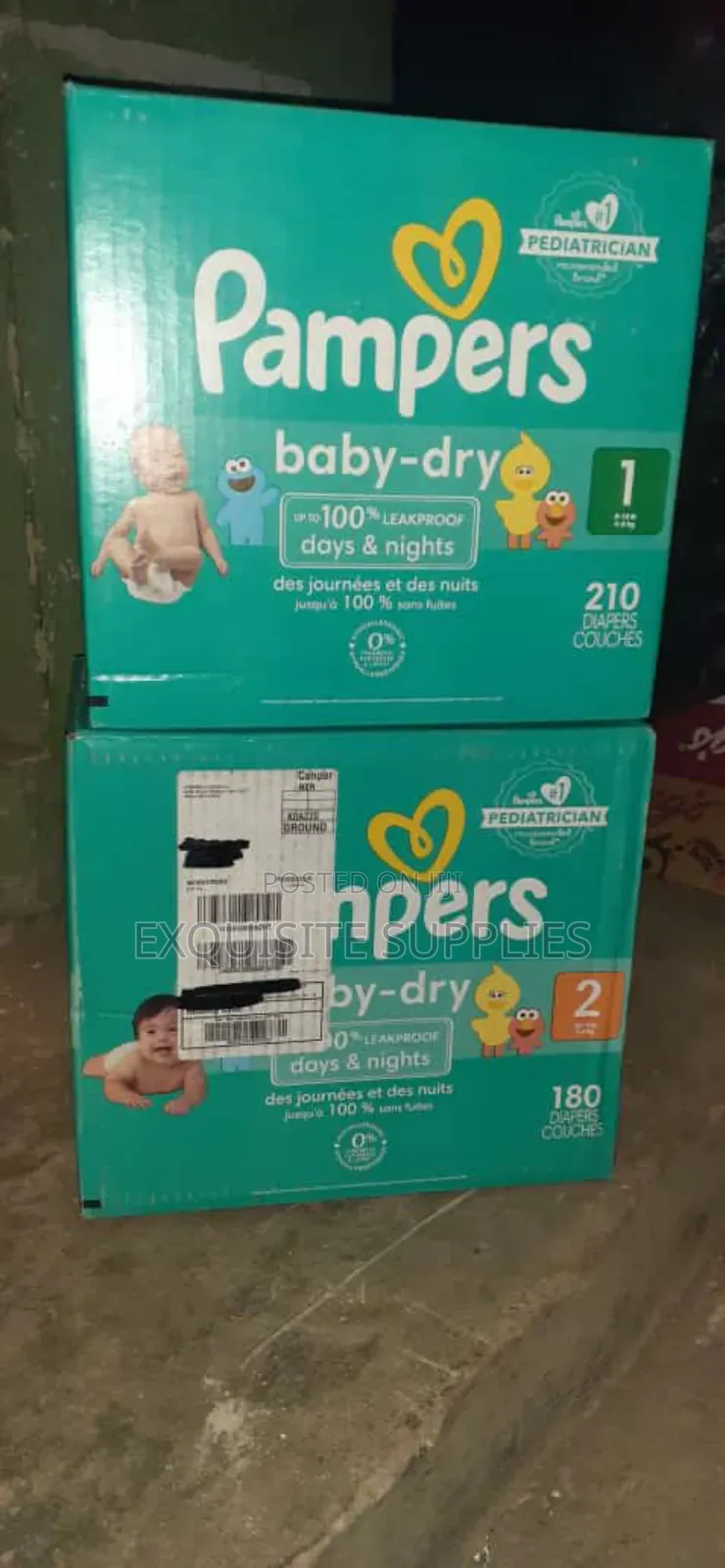 Pampers Baby Dry Diaper (All Sizes)