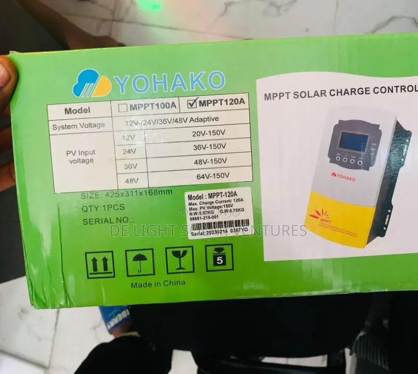 Yohako MPPT Charge Controller 120A