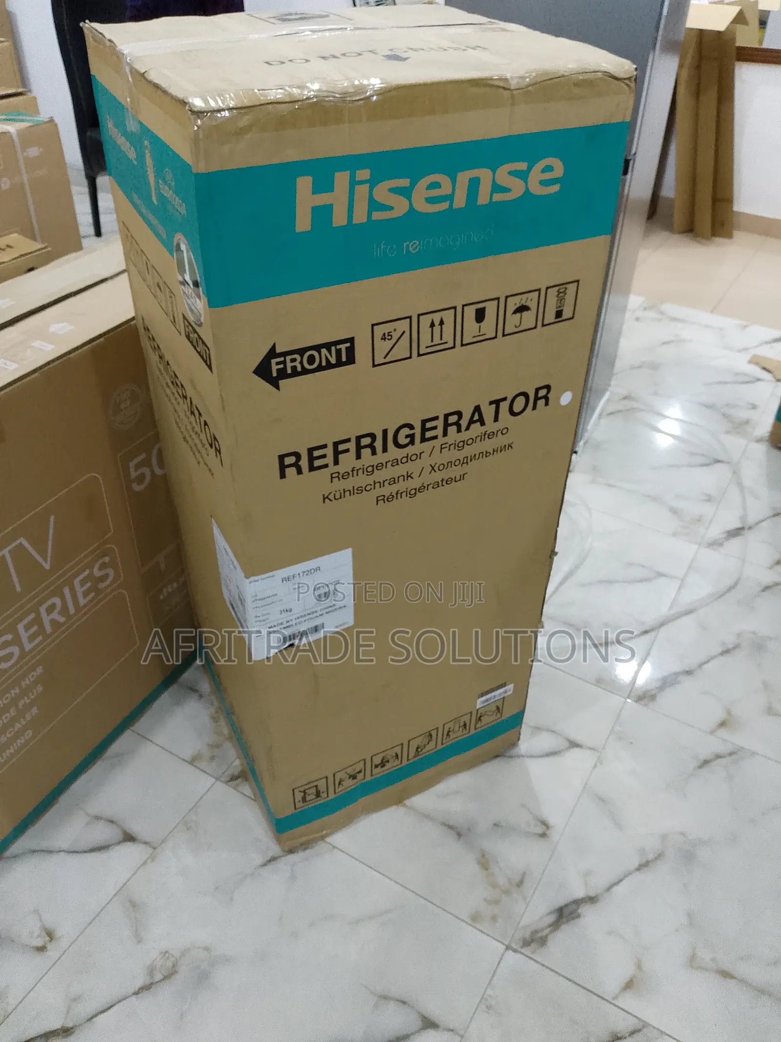 Durable Hisense 172dr Top Mount 124 Liters Refrigerator
