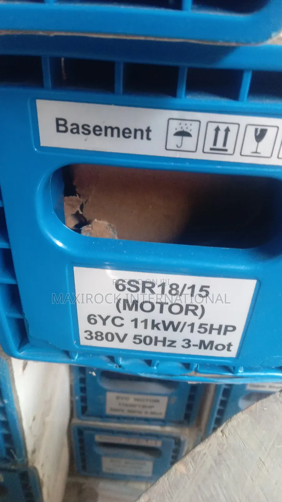 15hp 11kw Rock Submersible Water Pump 6" Body, Italian Technology