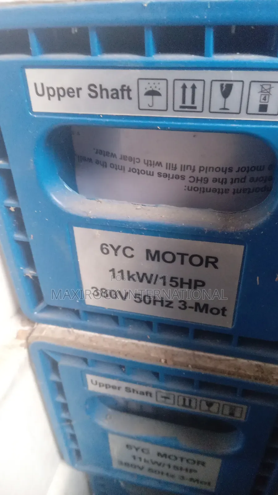 15hp 11kw Rock Submersible Water Pump 6" Body, Italian Technology
