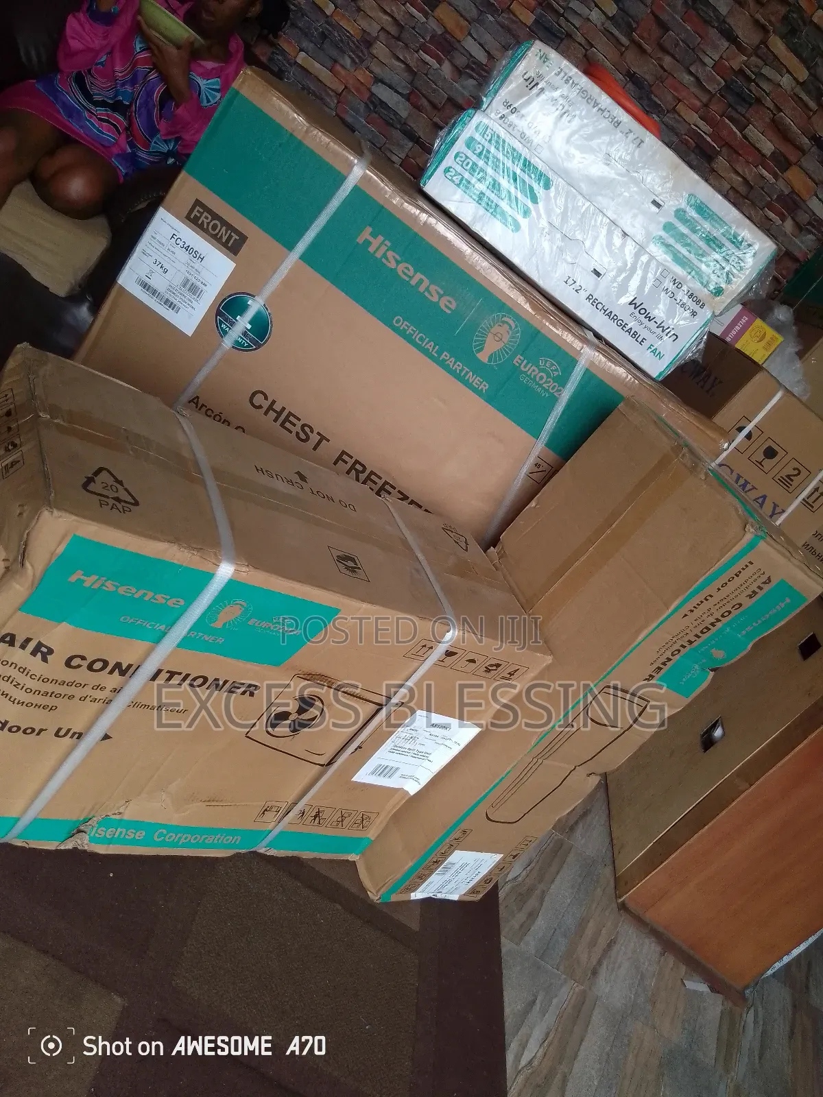 White Hisense 1.5 Horse Power Inverter Ac-as12dk1