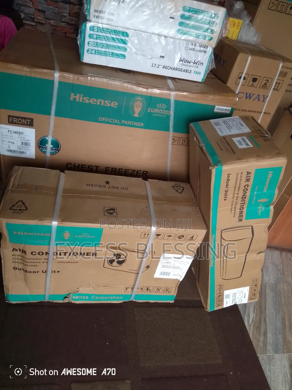 Original New Hisense 1.5 Horse Power Inverter Ac-as12dk1