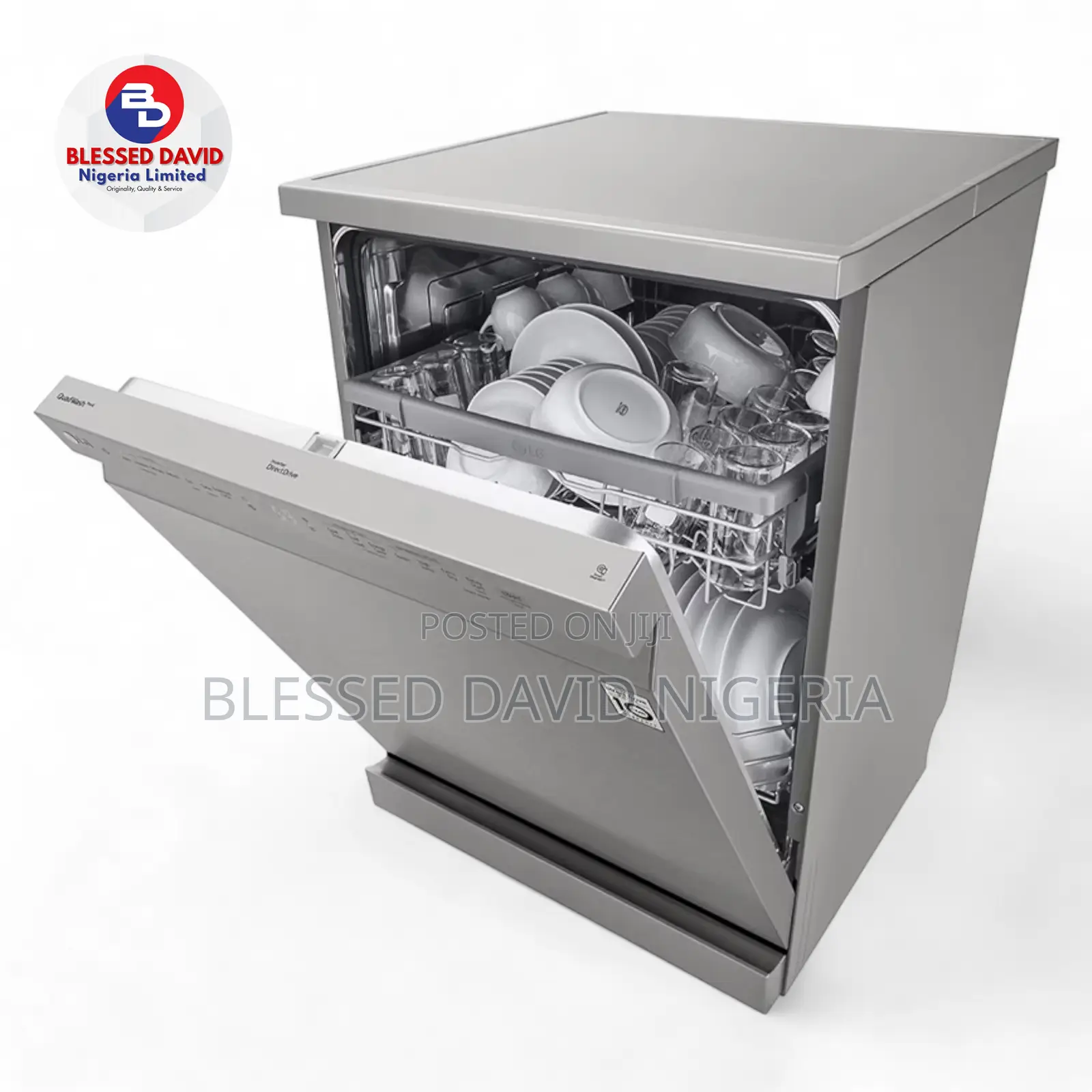 LG Quadwashtm Steam Dishwasher, Fewer Water Spots