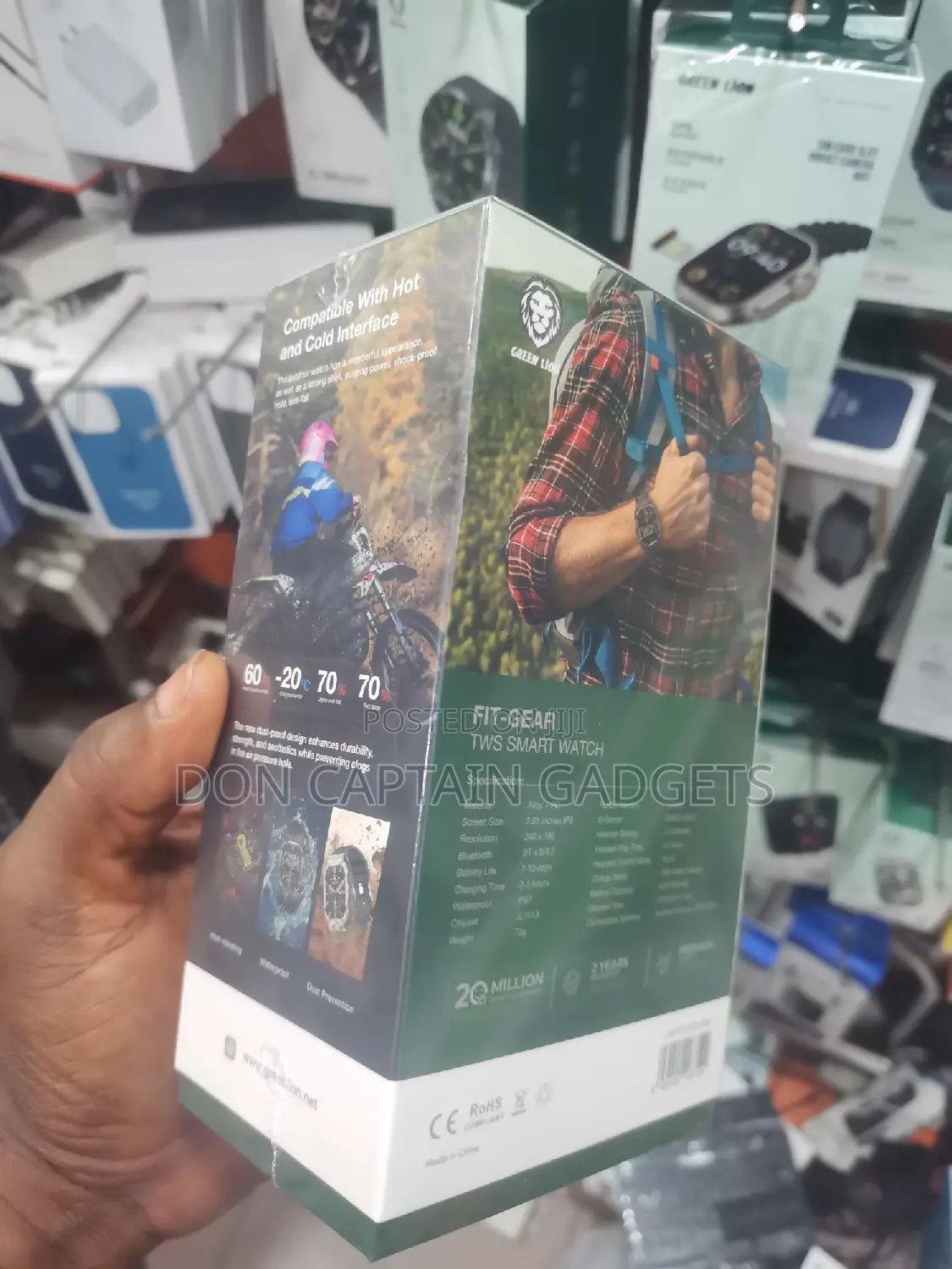 Green Lion Fit Gear Smart Watch