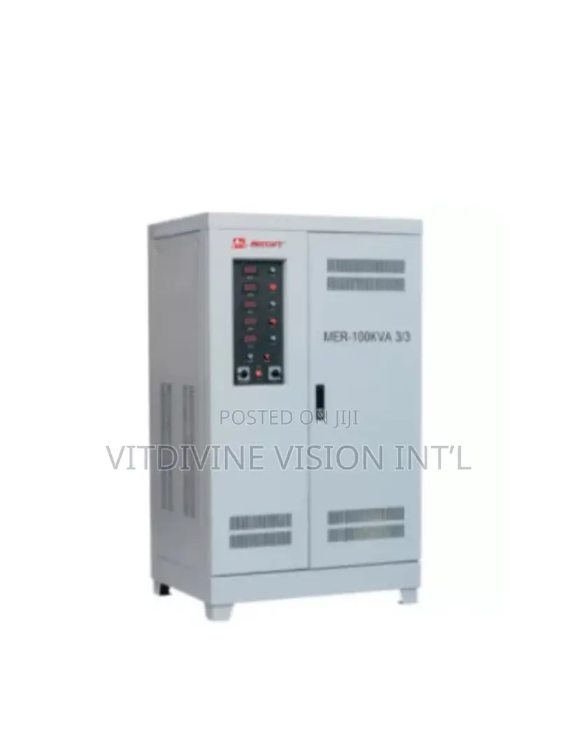 Mercury 50kva Industrial Stabilizer 3/3 Phase in/ Out
