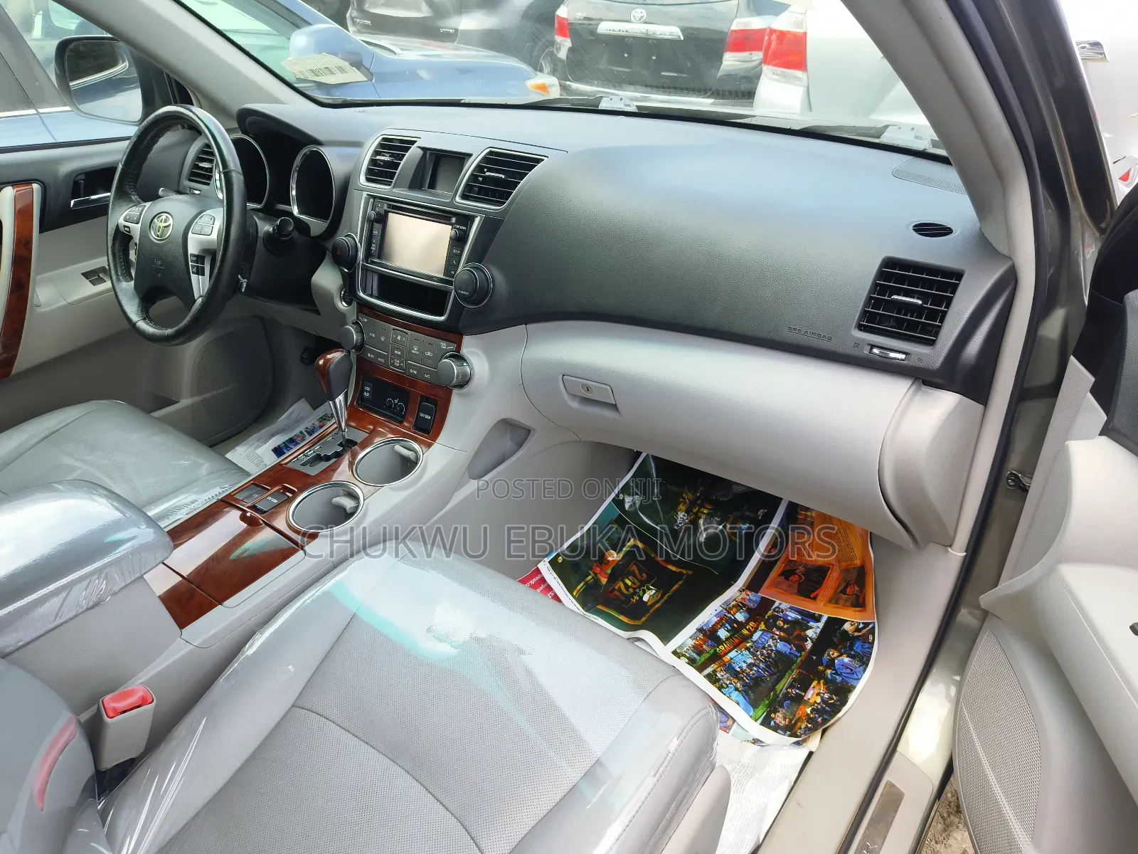 Toyota Highlander Limited 3.5l 4WD 2013 Green