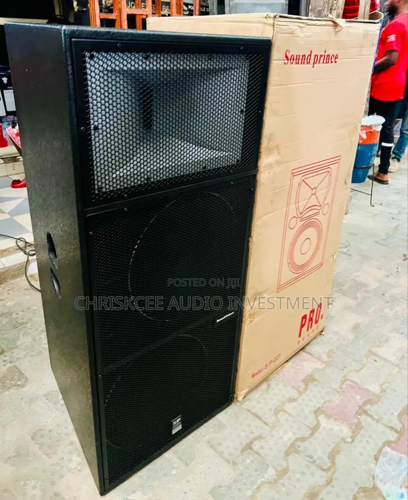 Sound Prince Sp227 Professional Speaker -Pair
