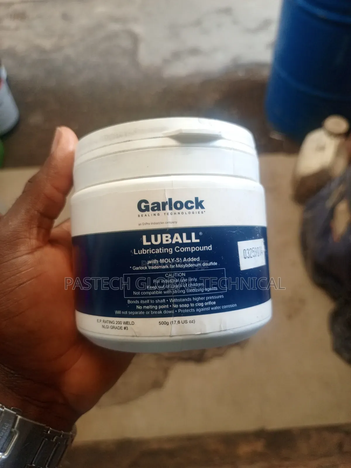 Garlock Luball Lubricating Compound (Molybdenum Disulfide)