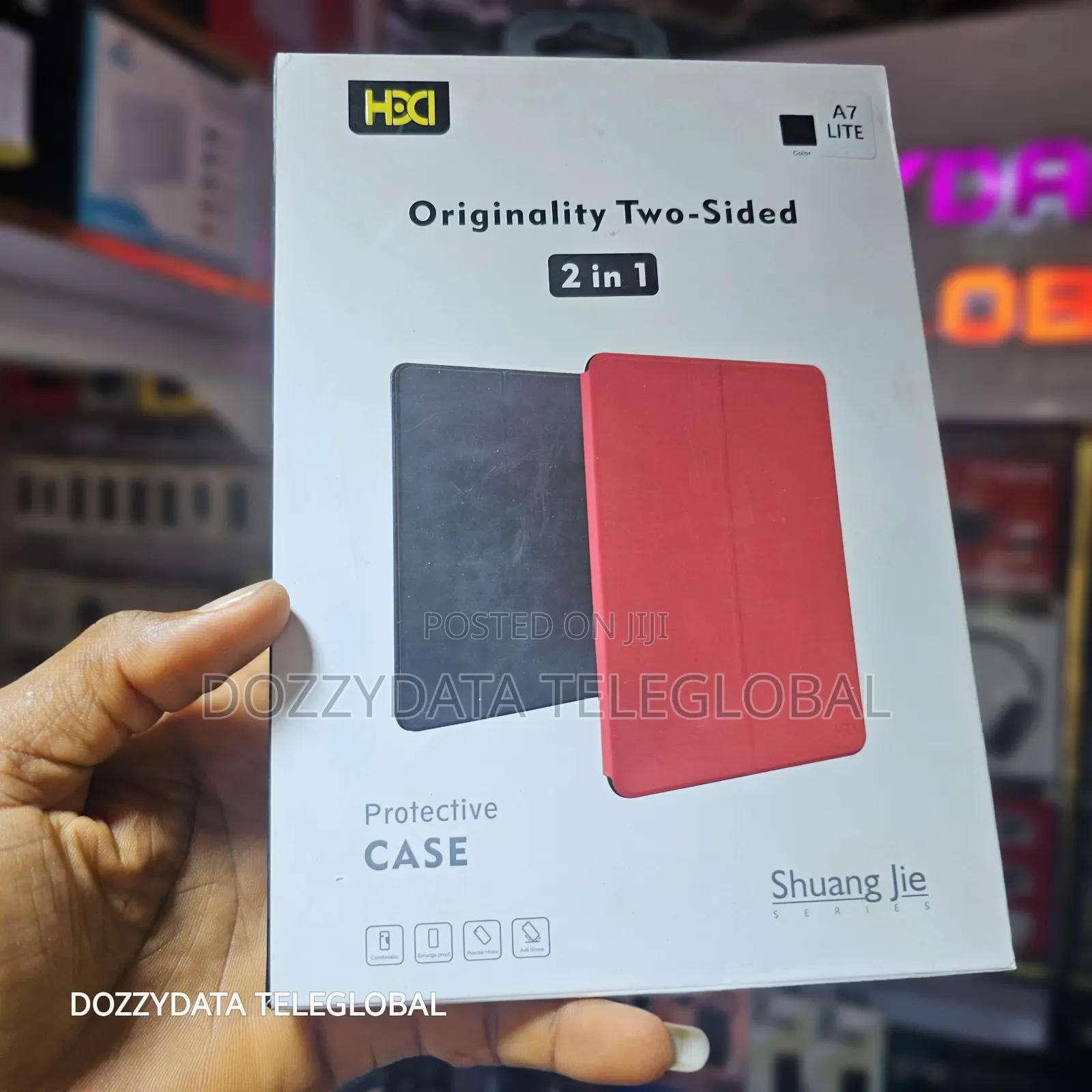 Samsung A7 Lite Originality Two-Sided 2 in 1 Protective CASE