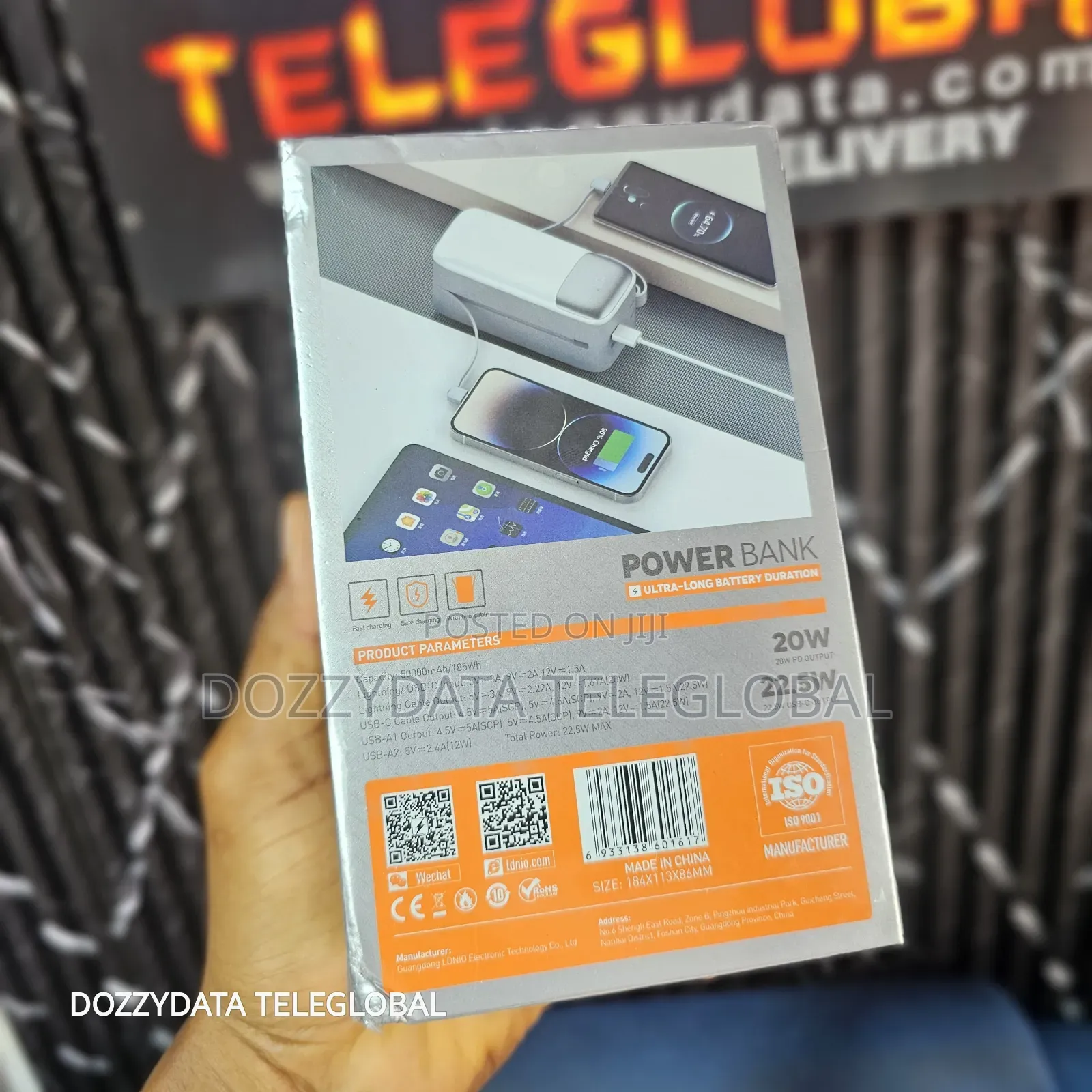 Ldnio 50000mah Powerbank Ultra-Long Battery Duration
