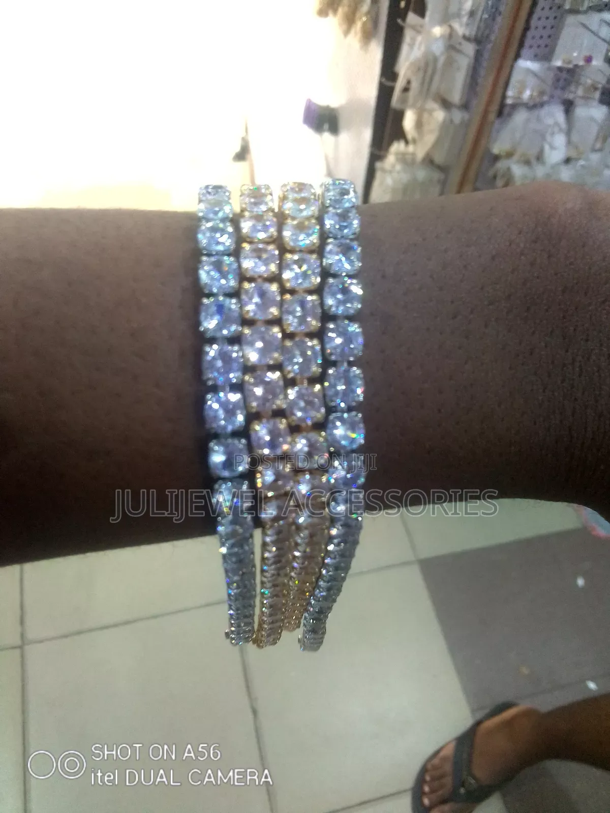 Unisex Tennis Non Tarnish Bracelet