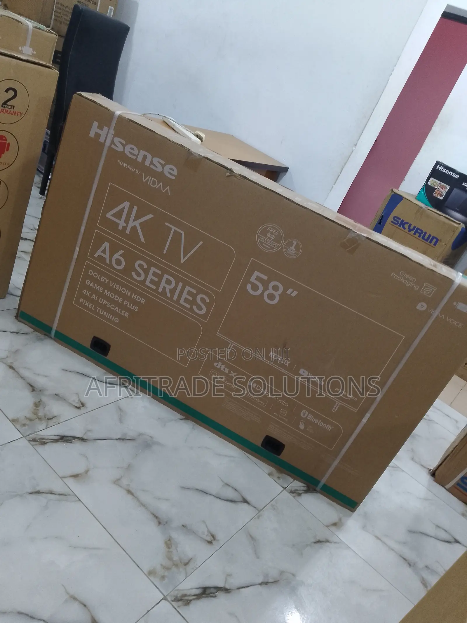High Quality Hisense 58 Inches A6K Smart TV