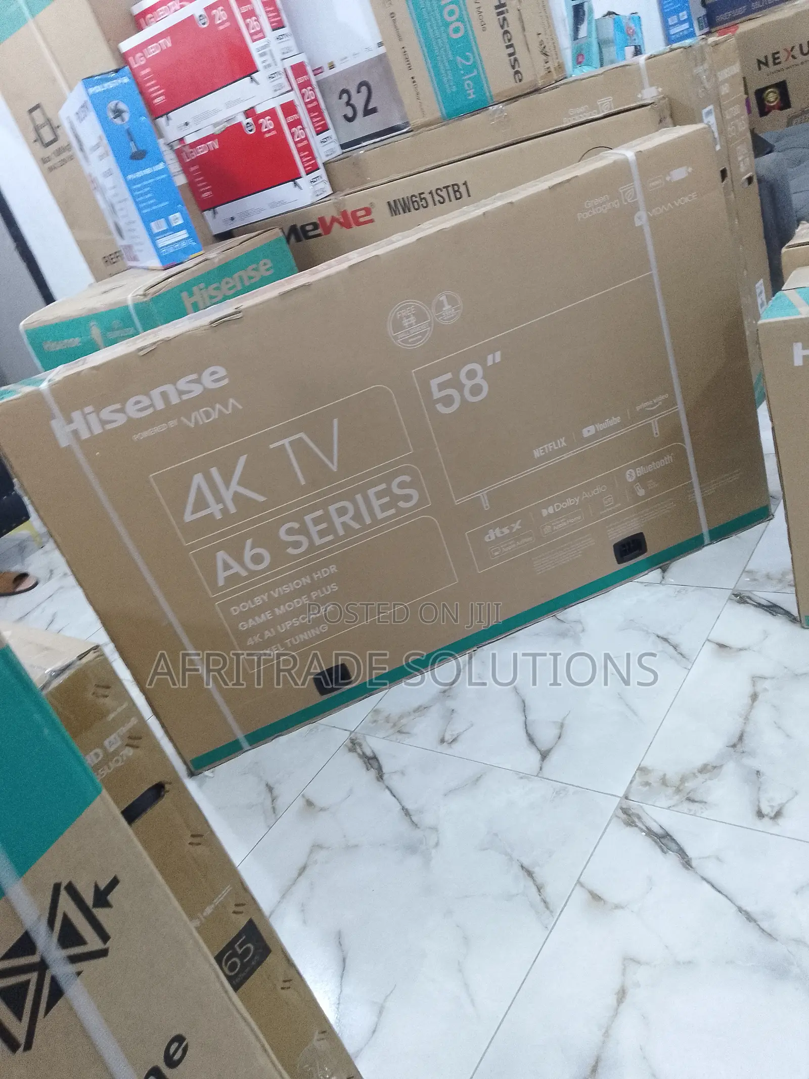 Hisense 58 Inches A6K Smart High Definition TV
