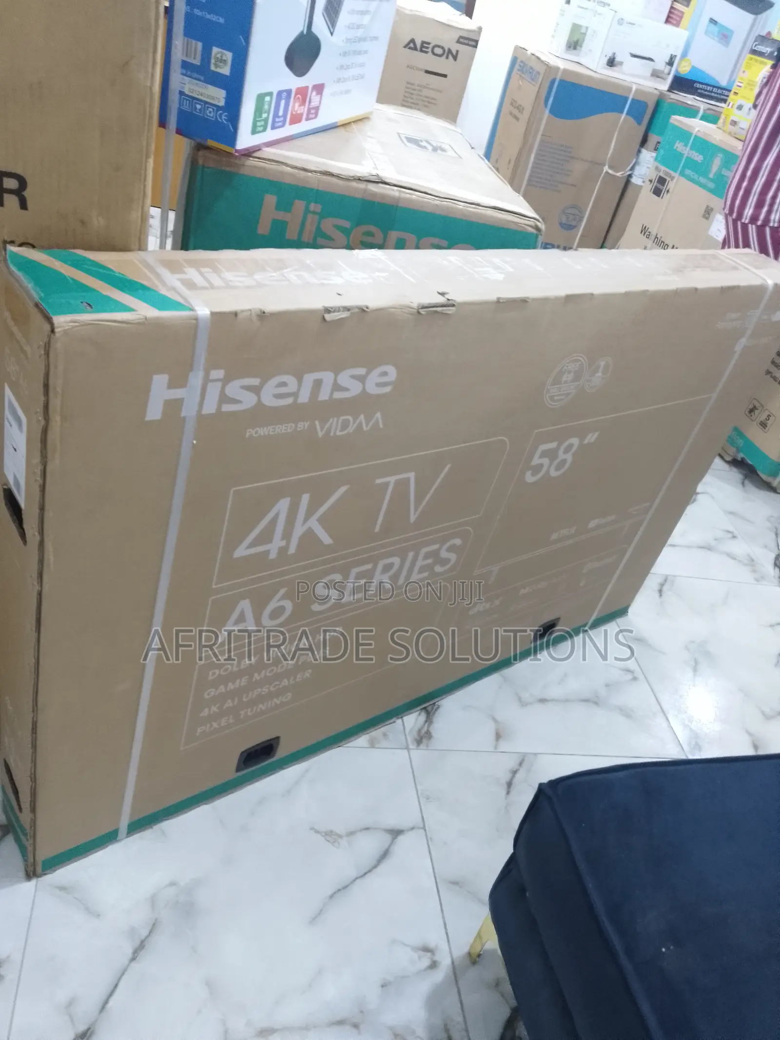 Durable 58 Inches Hisense A6K Smart Uhd TV