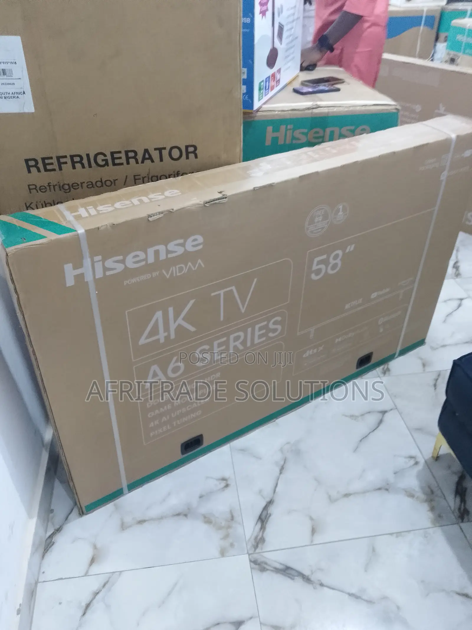 Highly Efficient 58 Inches Hisense A6K Smart Uhd TV
