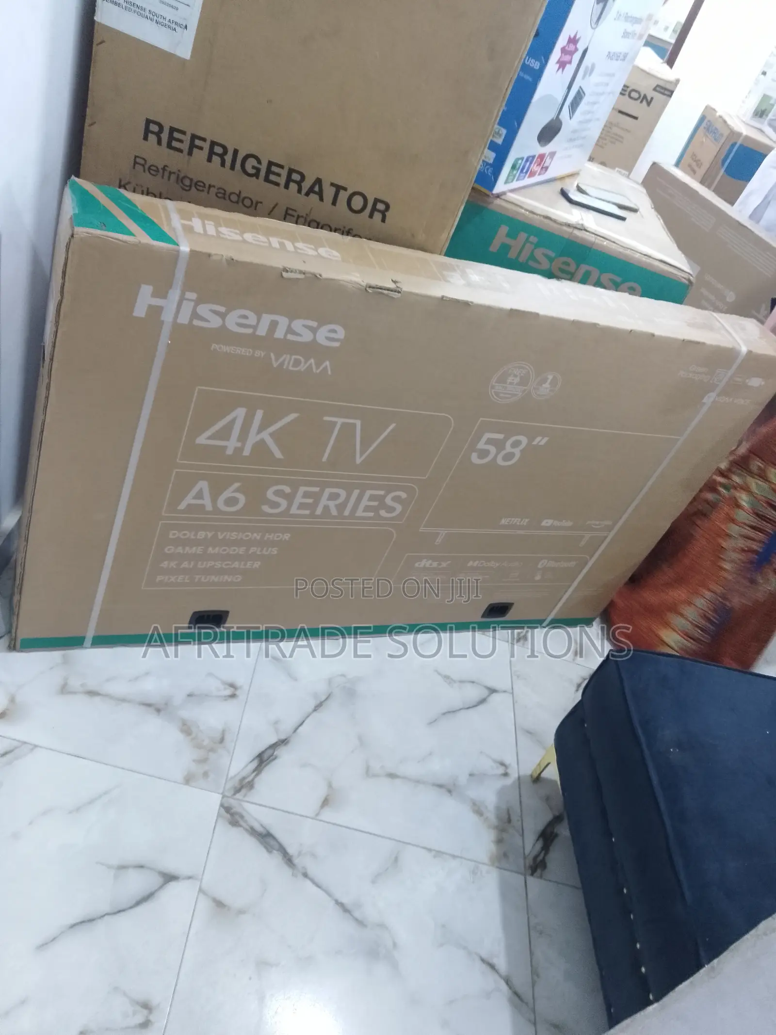 New Durable 58 Inches Hisense A6K Smart Uhd TV