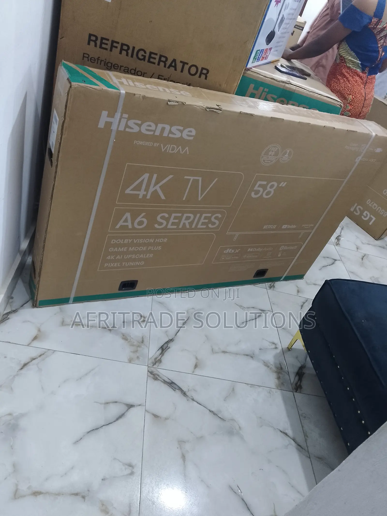 New Durable 58 Inches Hisense A6K Smart Uhd TV