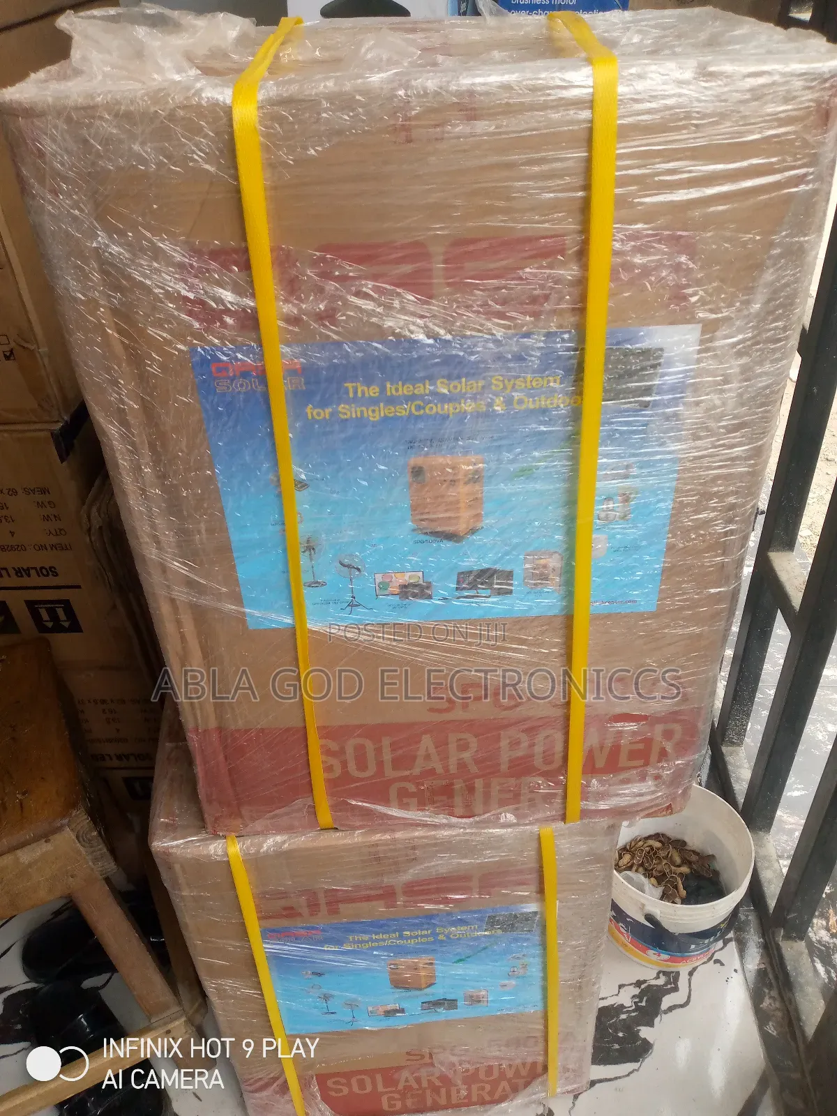 QASA Solar Generator SPG 500va.