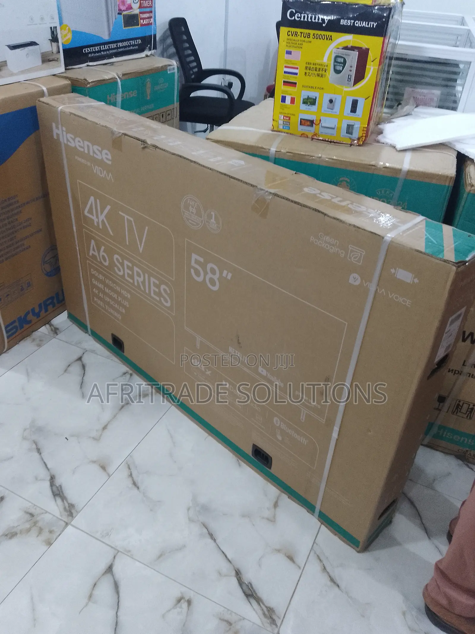 Durable Hisense Smart TV- 58 Inches