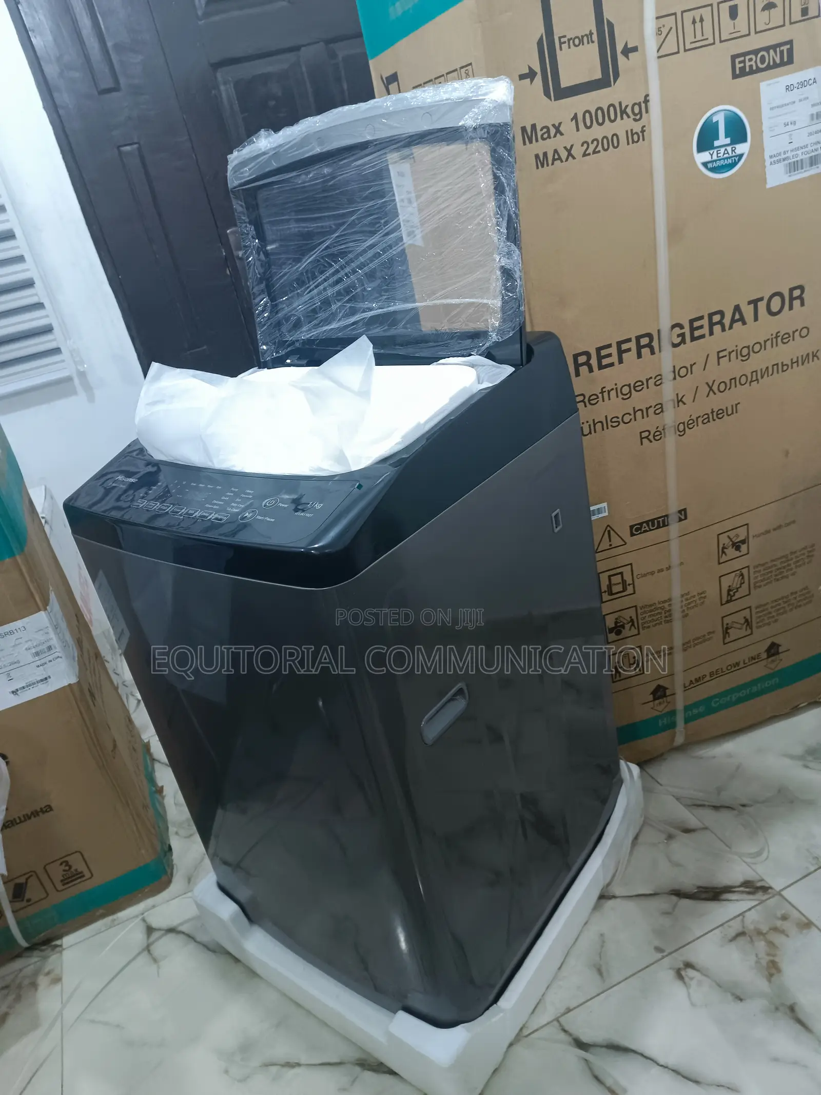 Hisense Washing Machine 11kg Automatic, Top Load, Bubble