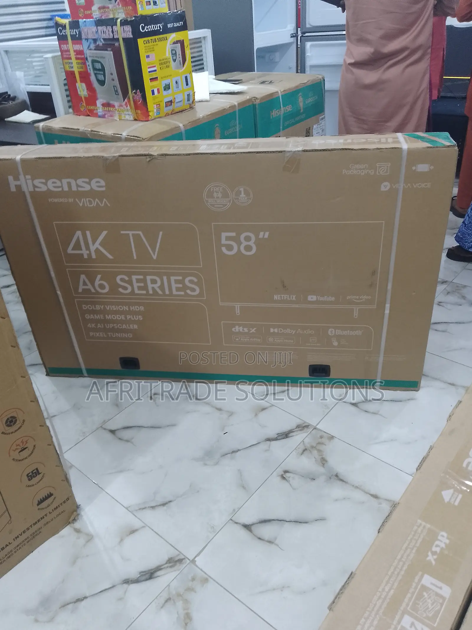 Hisense Smart New Model TV- 58 Inches
