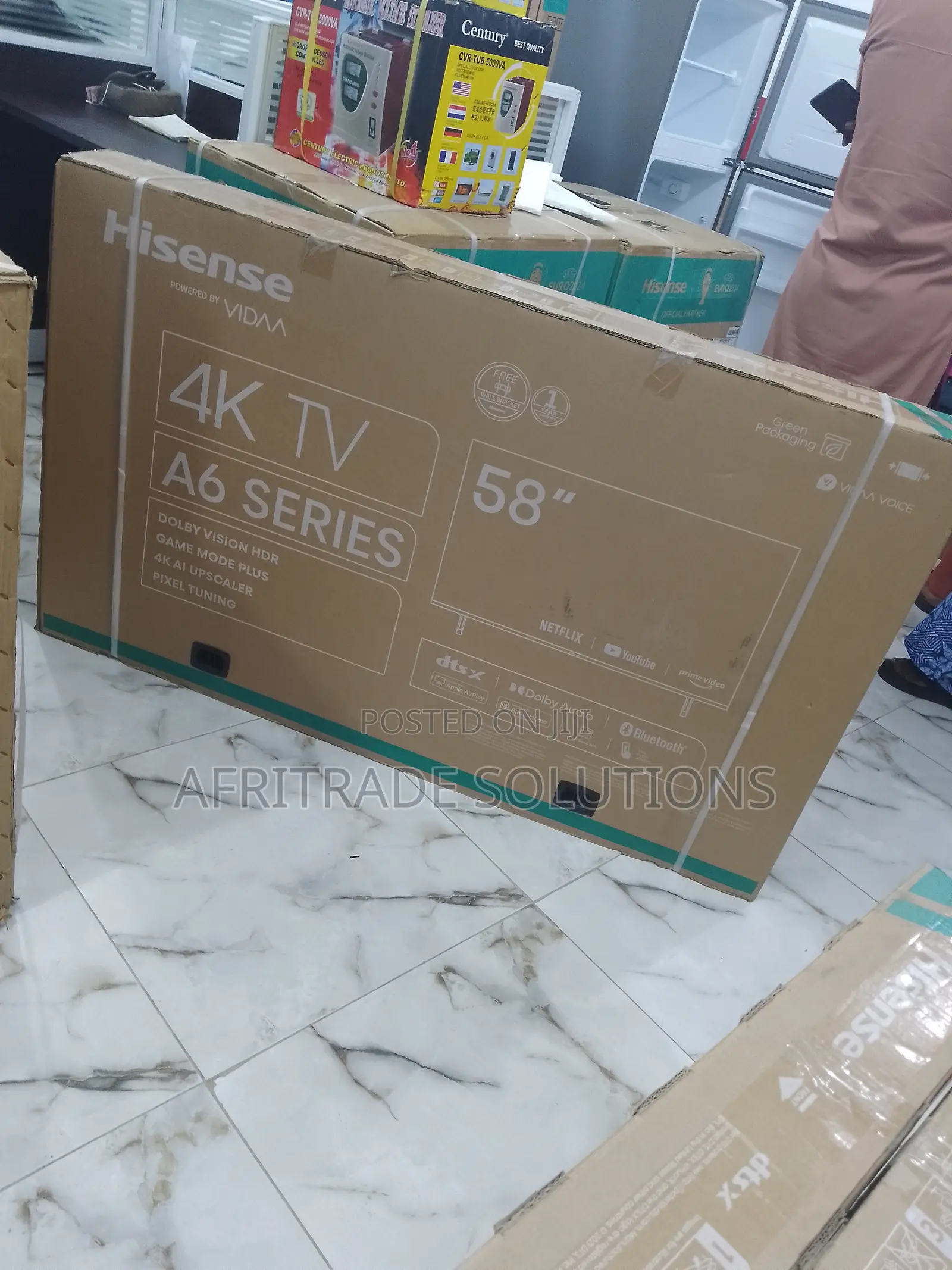 Hisense Smart New Model TV- 58 Inches