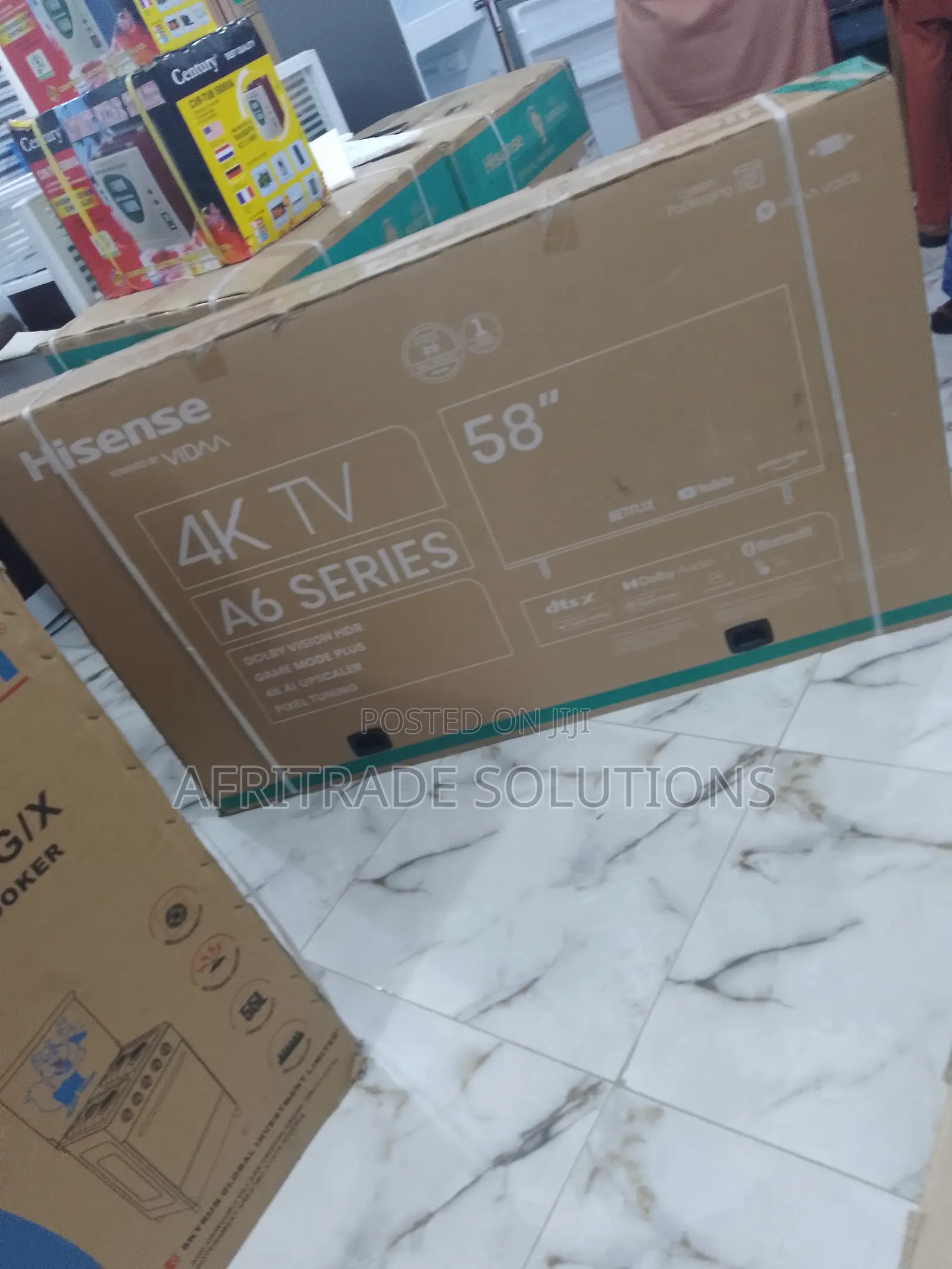 Hisense Smart TV- 58 Inches- Seamless Connectivity