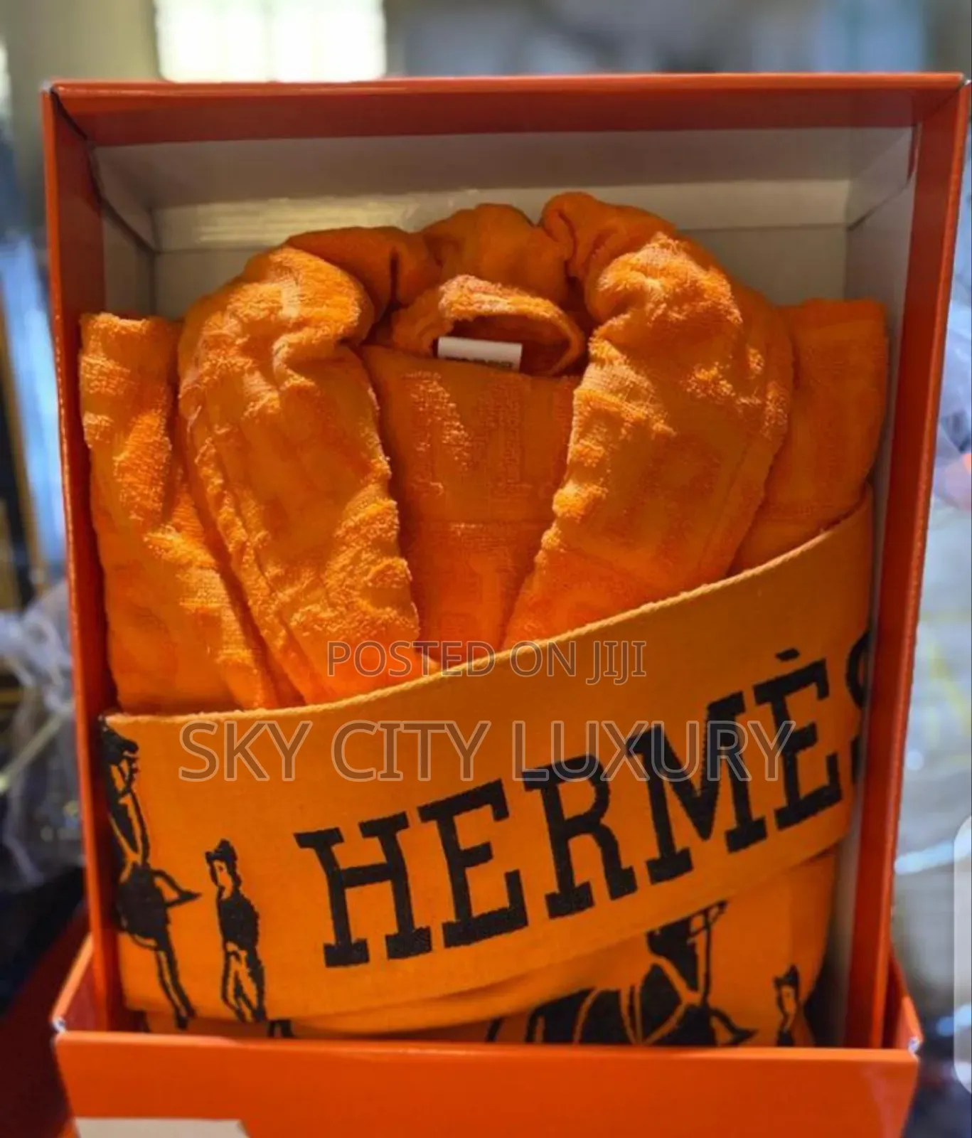 Hermes Bathrobe Towel Colored