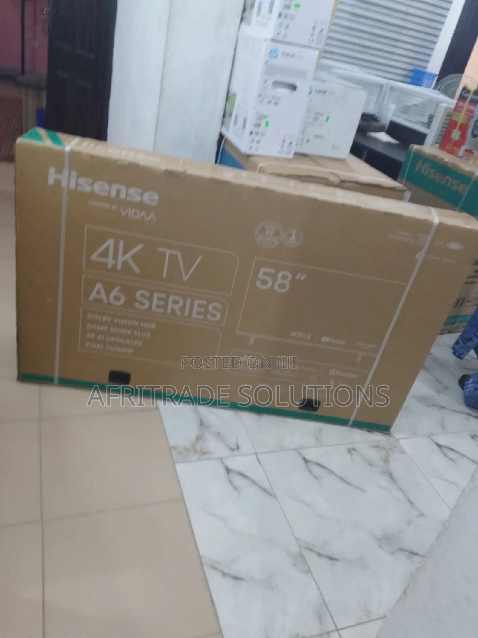Durable Hisense Smart TV- 58 Inches