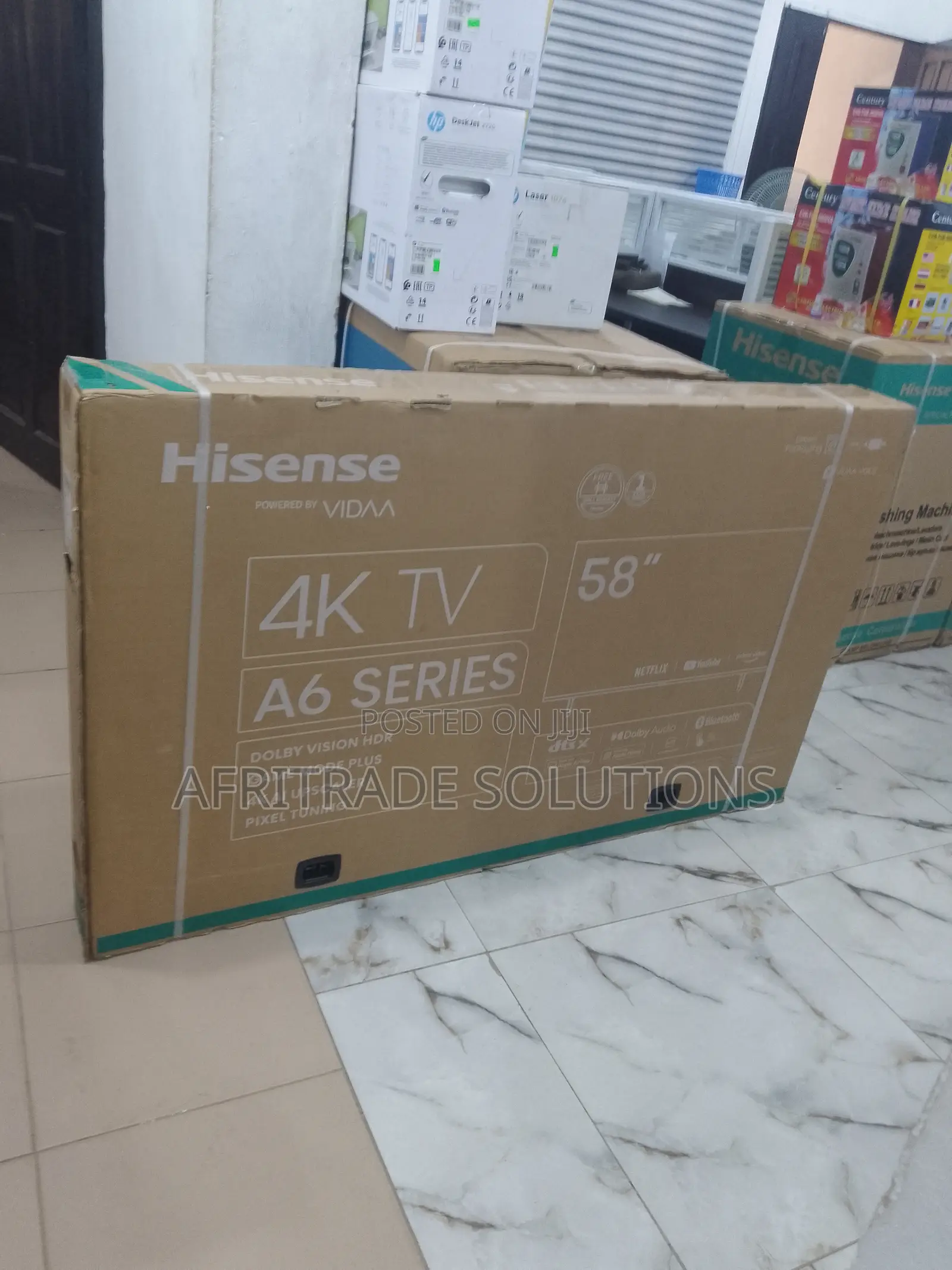 Hisense Smart TV- 58 Inches With Clear Picture Quality