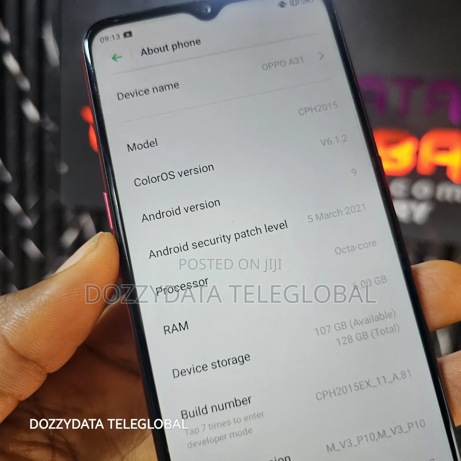 Oppo A31 128 GB Red