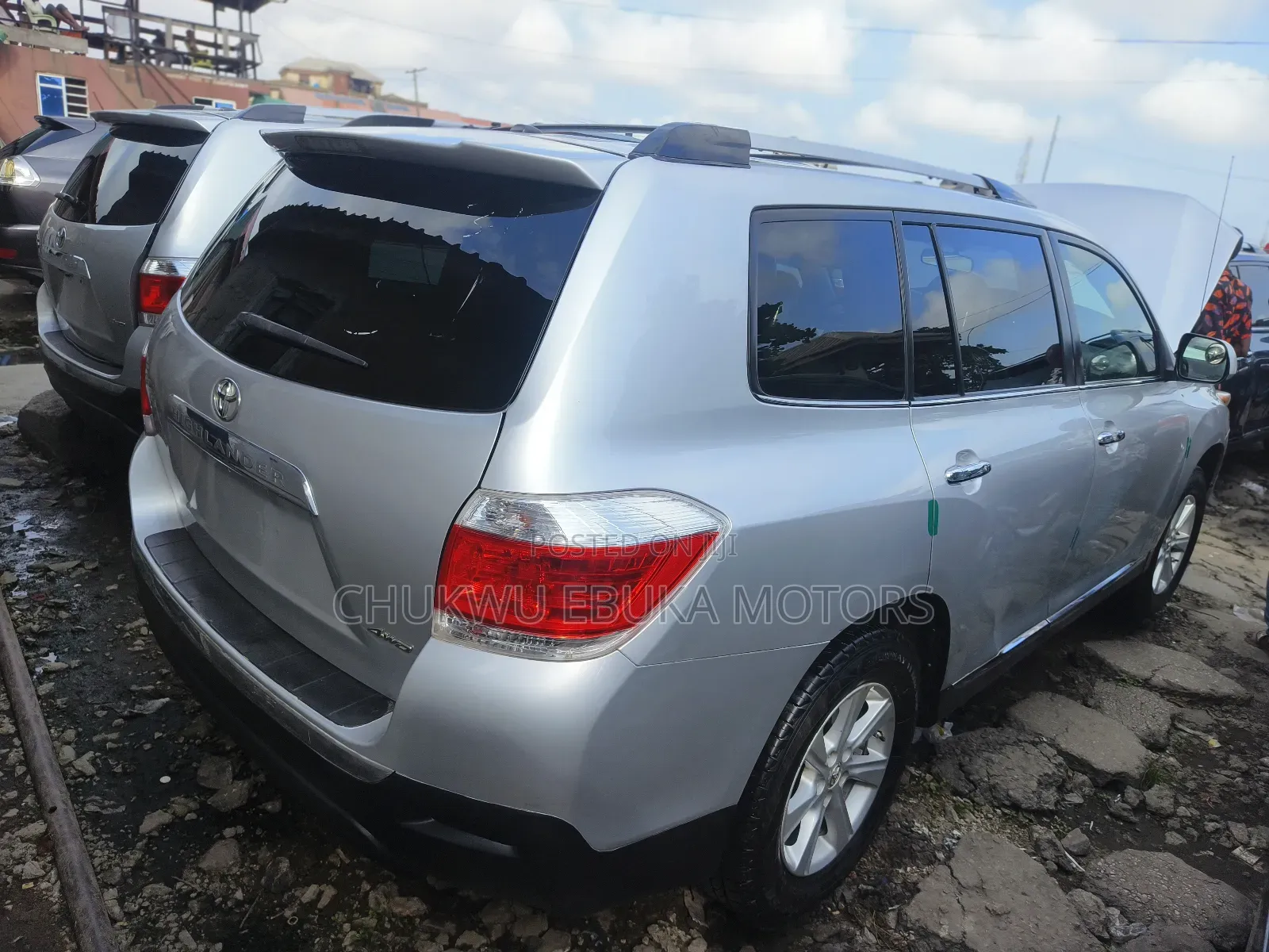 Toyota Highlander Limited 2012 Silver