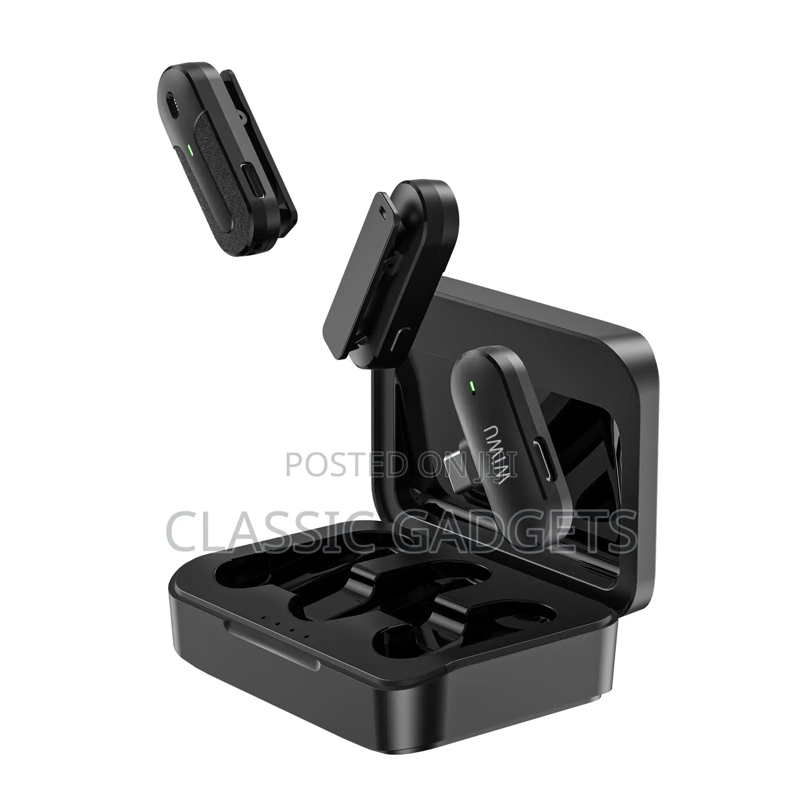 Wiwu Duo Wireless Mini Microphone (Type-C / Lightening)