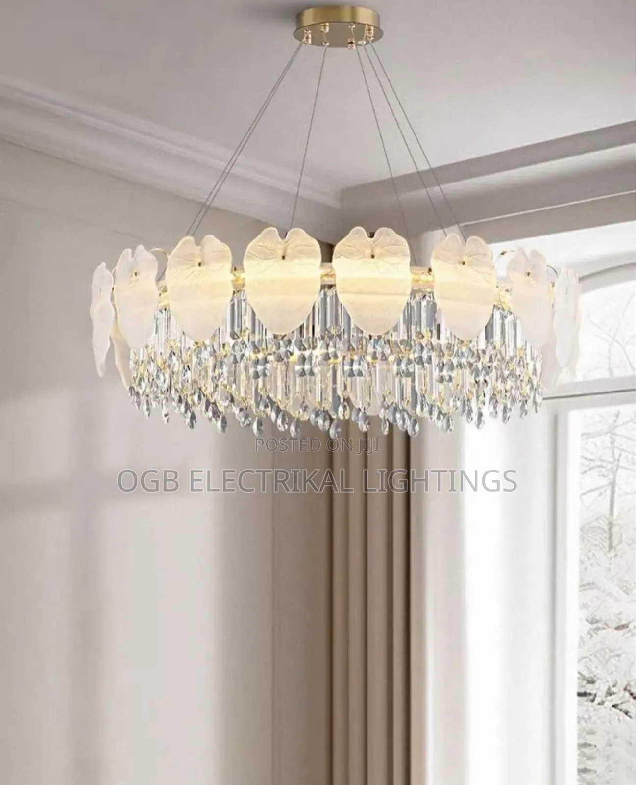 Italian Light Luxury Crystal Chandelier