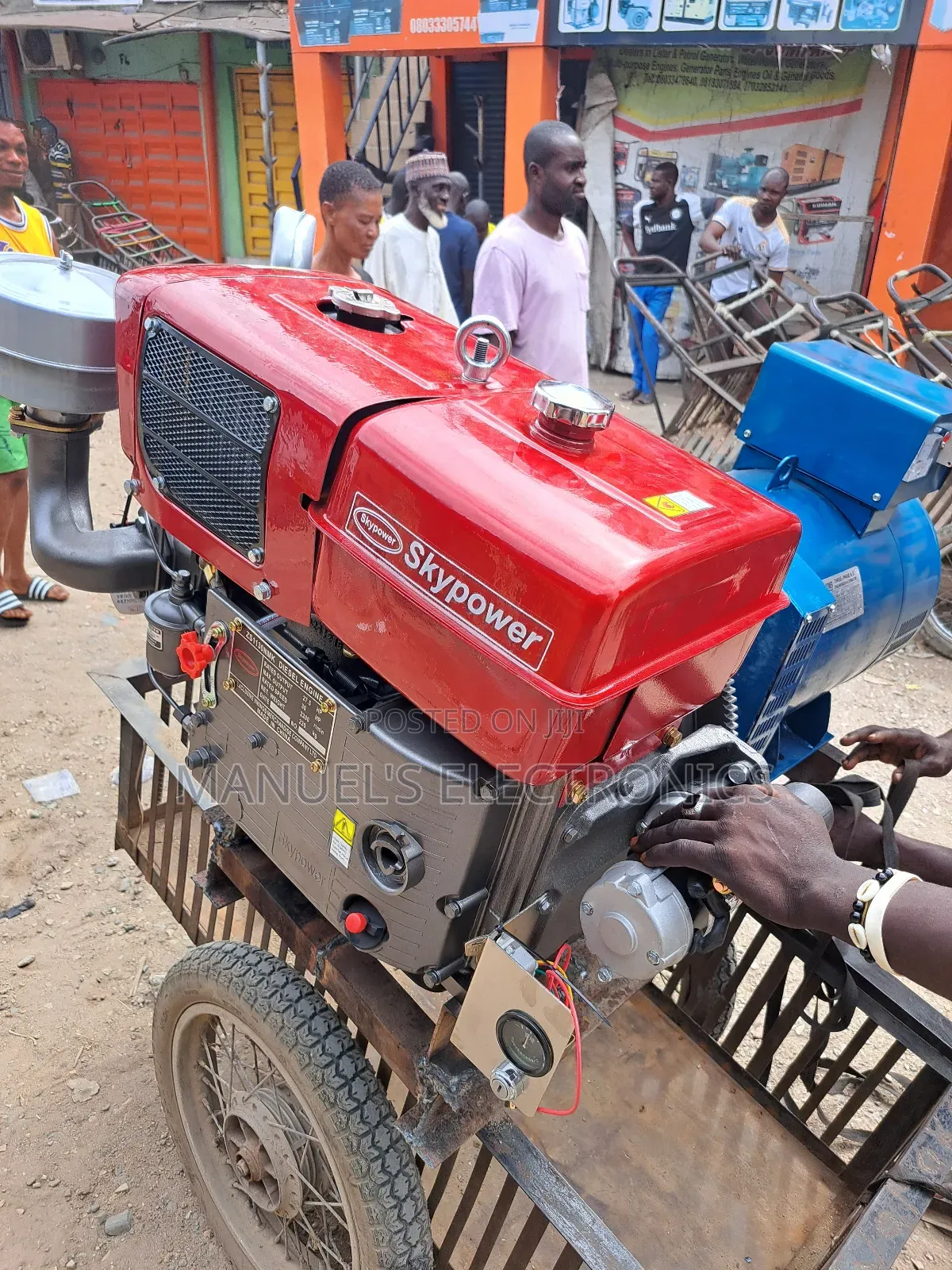 37.5kva Original Skypower Basic Diesel Generator