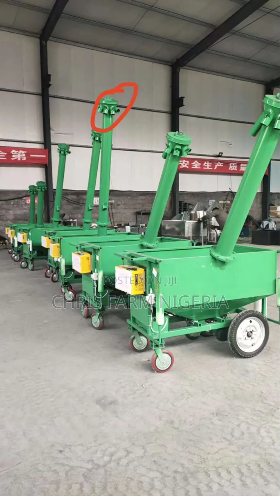 Poultry Cages Feeding Trolley