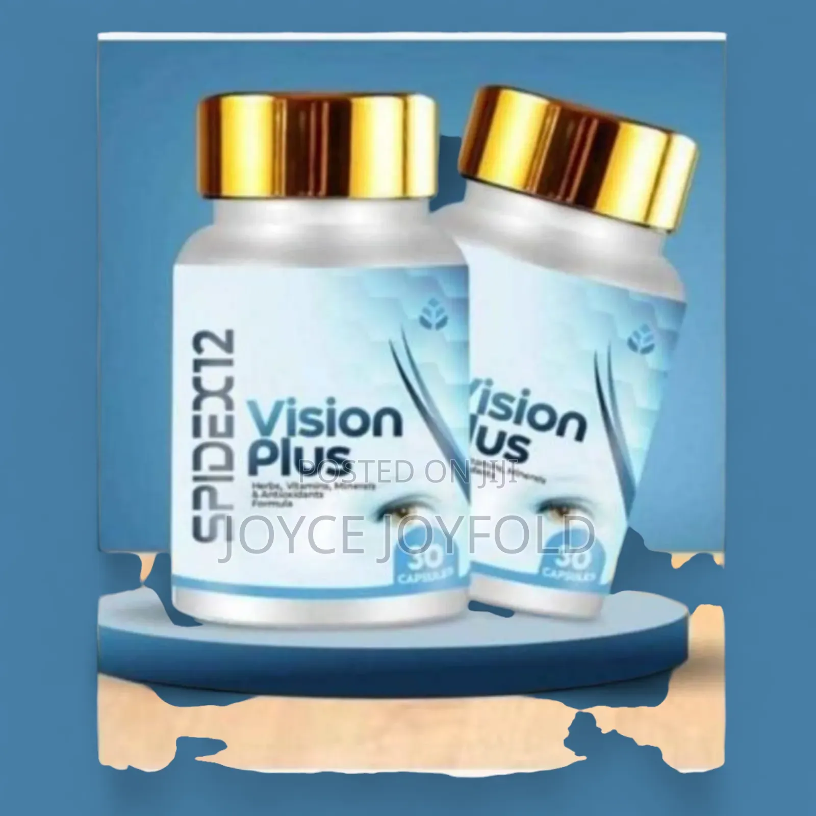 Spidex 12 Vision Plus- Cataract, Glaucoma, Blurry Eyes